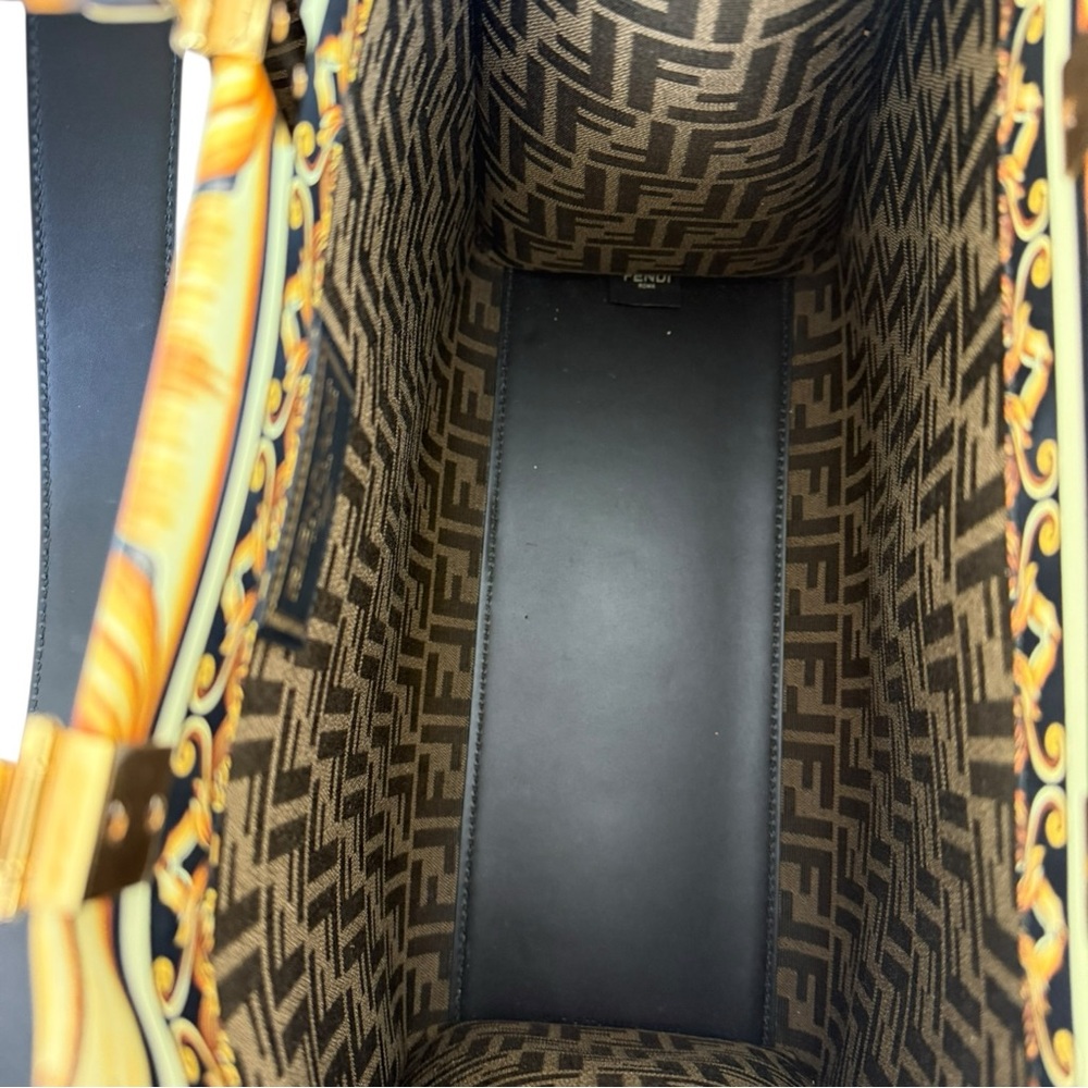 Fendi Versace Fendsace FF Baroque Sunshine Shopper Tote - Picture 12 of 12
